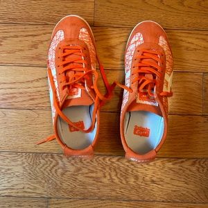 Orange Onitsuka Tiger women’s shoes